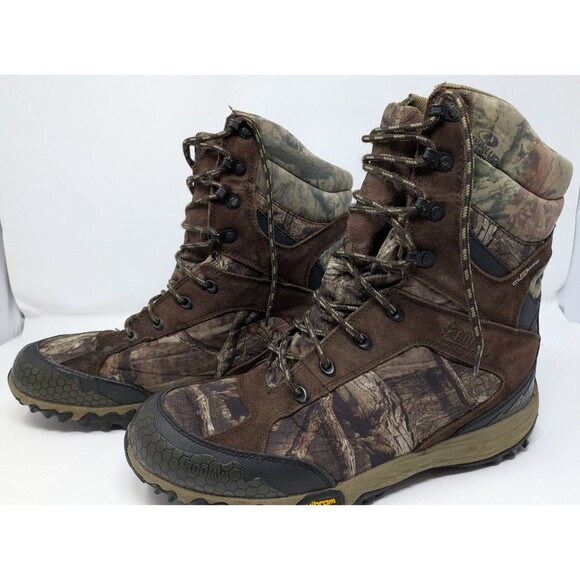 Rocky Silent Stalker Camo Hunting Boots 10.5W 400g Waterproof Primaloft Vibram